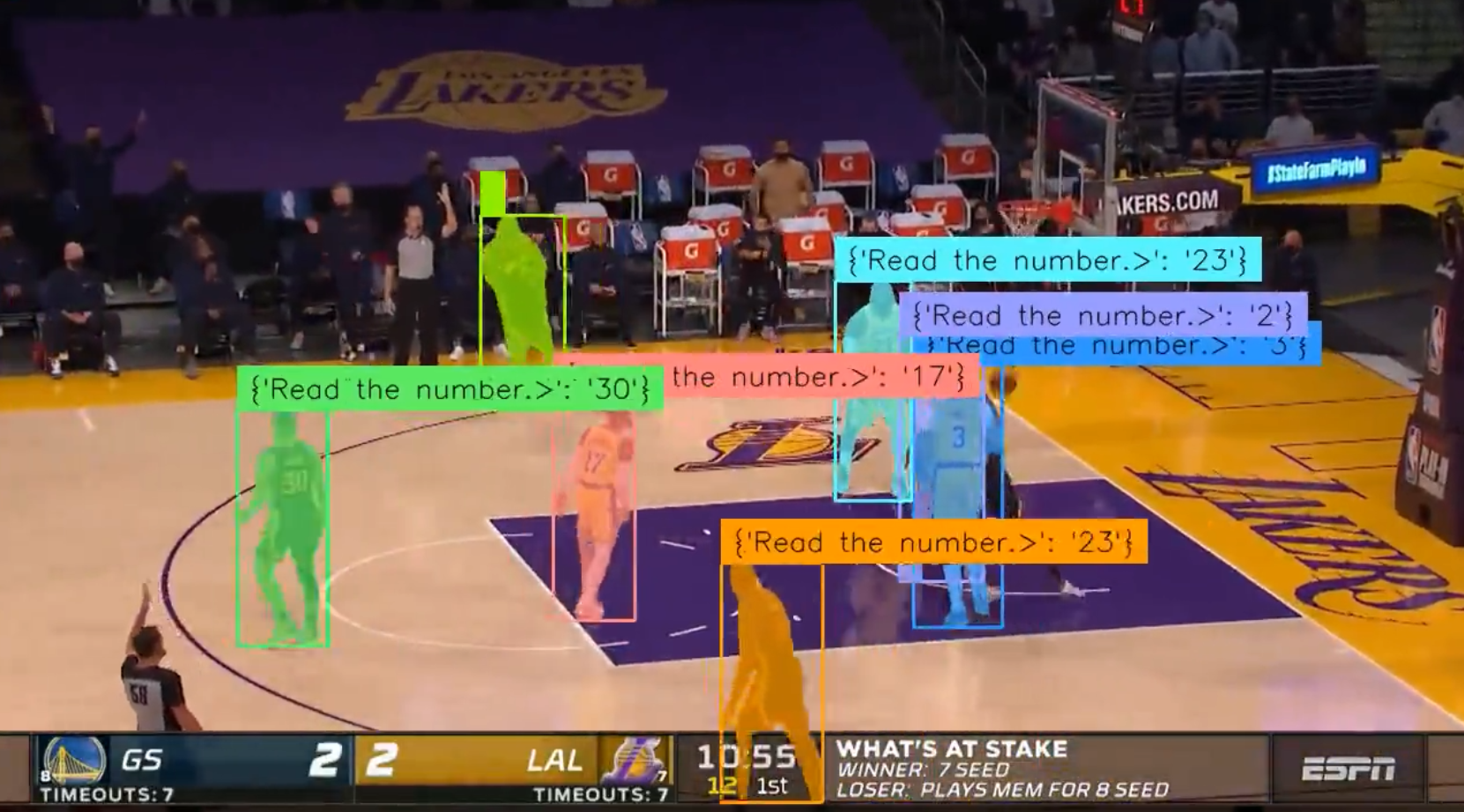Basketball AI analyzer project preview